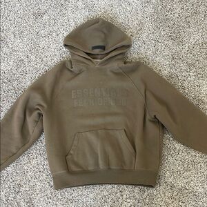 Essentials Brown Hoodie